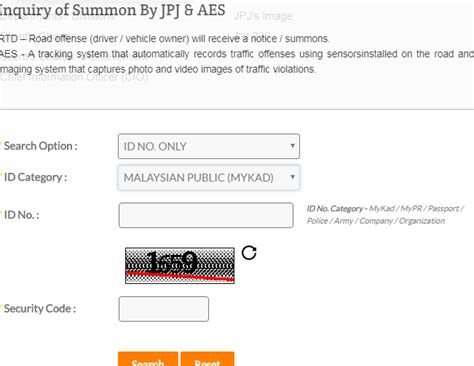 Semak status saman polis (pdrm). Semak Saman Polis Trafik JPJ AES Secara Online dan SMS ...