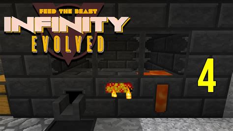 Minecraft Ftb Infinity Evolved Ep 4 Xp Drain And Smeltery [1080p60fps] Youtube