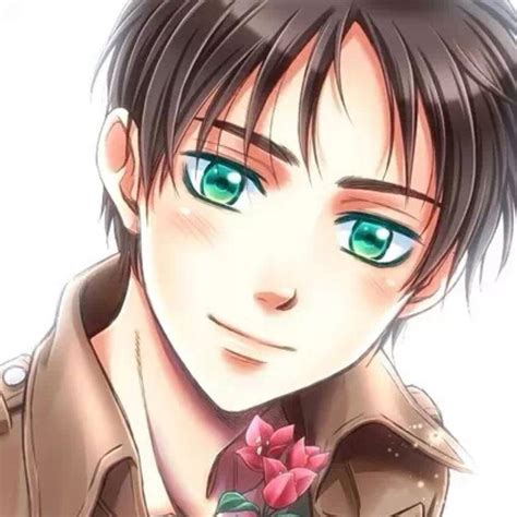Flowers And Kisses Eren X Reader Au By Xxpandalillyxx On Deviantart
