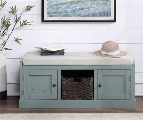 Rustic Storage Ottoman Bench Make Style And Function Work Together