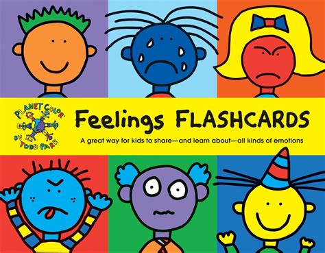 Todd Parr Feelings Flash Cards Kids Learning Flash Cards Childrens