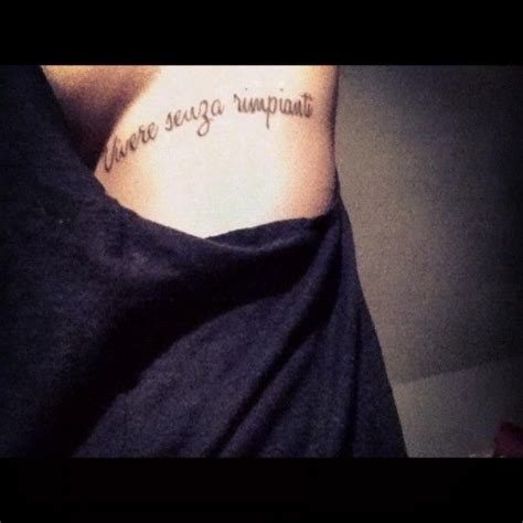 Live With No Regrets Tattoo Quotes Tattoos I Tattoo