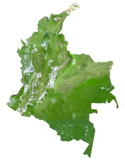 Map Of Colombia Cities And Roads Gis Geography