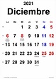 Calendario Diciembre 2021 Calendarpedia | Images and Photos finder