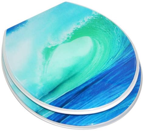 Interesting Elongated Toilet Seat Covers In Unique Mode Stunning Wave