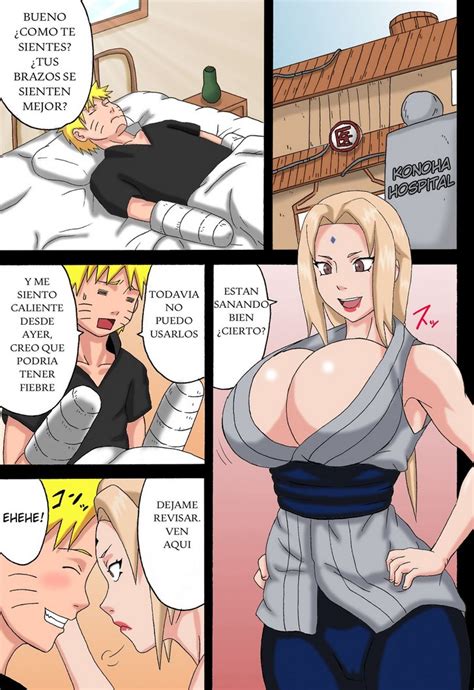 Hinata Sakura y Tsunade XXX en un cómic de Naruto Cómic Porno