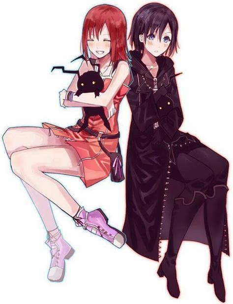 Kairi And Xion Kingdom Hearts Characters Kingdom Hearts Fanart Kairi