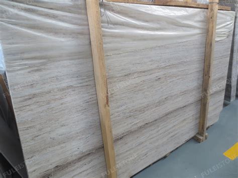 Chinese Crystal Wooden Marble Slabs Polished Fulei Stone