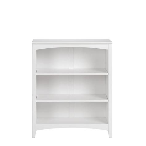 Shaker Style Bookcase 36h White Finish
