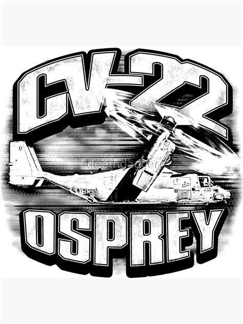 Cv 22 Osprey Poster By Deathdagger Redbubble