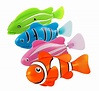 Electronic Robot Fish Fun Water Activated Robotic Swimming Clown Fish ...