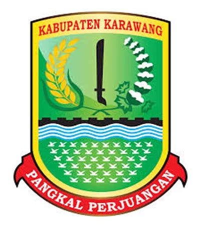 Logo Kabupaten Karawang INDONESIA Original Terbaru Rekreartive