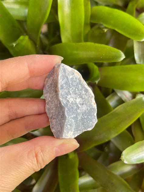 Angelite Raw Natural Stone Inch Rough Angelite Etsy