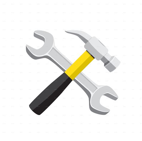Screwdriver And Wrench Icon At Collection Of