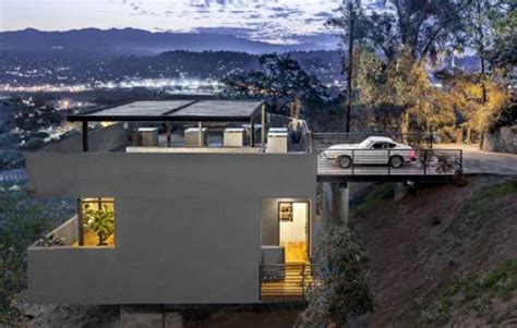 Modern House On Stilts Very Steep Down Slope Terrain Archinspire