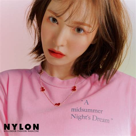 K Photo Reel Red Velvets Wendy For Nylon Korea June 2019 Issue