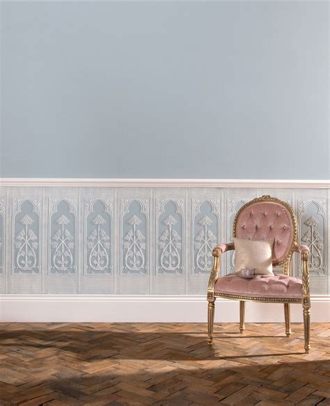 Gothic Dado By Lincrusta Paintable Wallpaper Wallpaper Direct