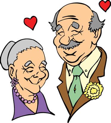 Free Elderly Cartoon Of Couple, Download Free Elderly Cartoon Of Couple png images, Free ...