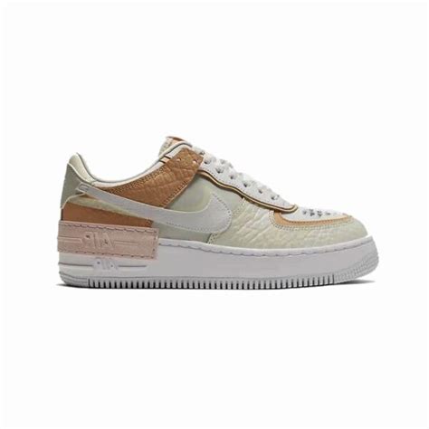 Tênis Nike Air Force 1 Shadow Bege e Marrom Tênis Zone