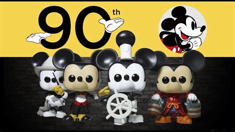 Mickeys 90th Anniversary Funko Pop Collection Unboxing And Review
