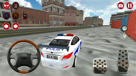 Polis Arabası Oyunu İzle Eğlenceli Polis Araba Yarışı