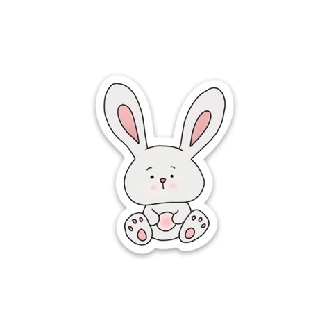 Bunny Sticker