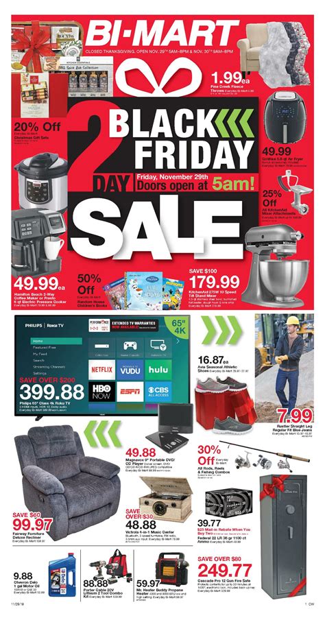 What Shops Have The Best Black Friday Deals - Bi-Mart Black Friday Ad Sale 2019
