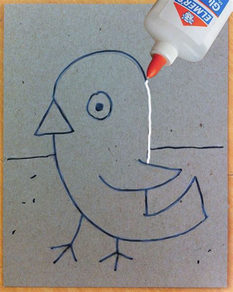 Glue And Foil Art Art Projects For Kids Bloglovin