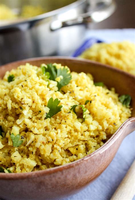 Indian Spiced Cauliflower Rice The Food Charlatan