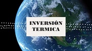 Inversión térmica 1 - YouTube
