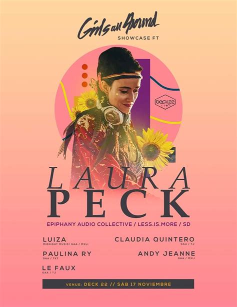 Girls All Around Showcase Ft Laura Peck En Tijuana En Deck22