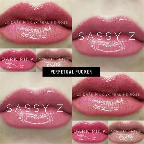 LipSense Distributor 228660 Perpetualpucker Sassy Z Dupe Dark Pink