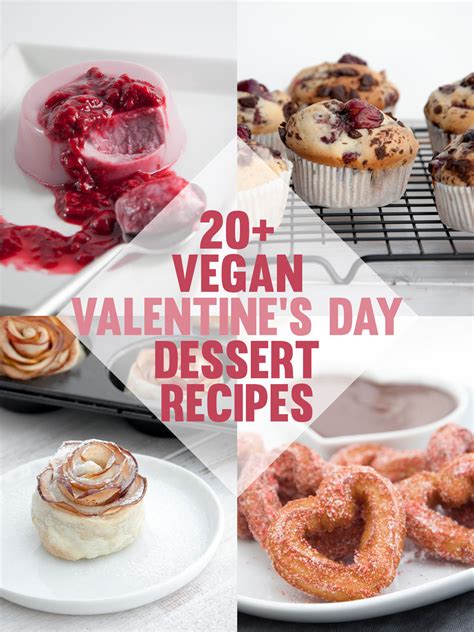 20 Vegan Valentines Day Dessert Recipes Elephantastic Vegan