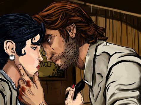 Snow White And Bigby From Wolf Among Us The Wolf Among Us Snow Wolf