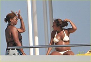 Queen Latifah & Jeanette Jenkins: PDA Pair: Photo 2471800 | Bikini ...