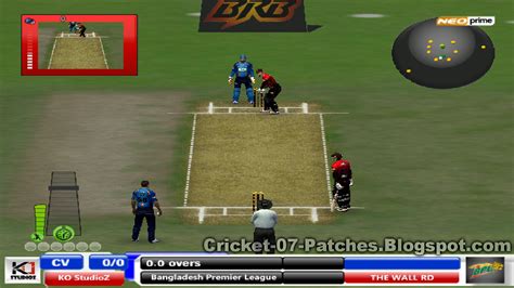 They have put in lots of efforts and have released. KO Studioz RD THE WALL Cricket 16 Patch For Cricket 07 ...