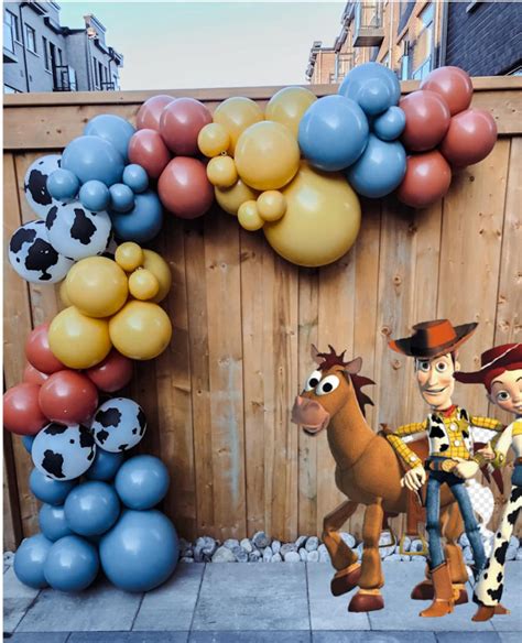 Retro Toy Story Themed Diy Balloon Garland Kit Boho Rustic Etsy Canada
