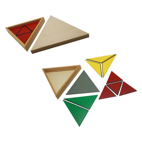 Constructive Triangles Montessori Materials Learning Toys And