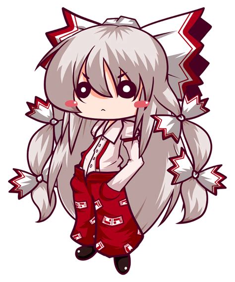 Fujiwara No Mokou Touhou Drawn By Amagiku Danbooru