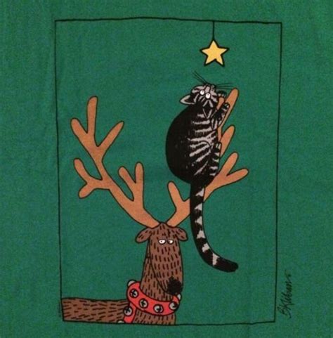Xmas Kliban Cat Christmas Cats Xmas Kliban Cat Crazy Shirts Star