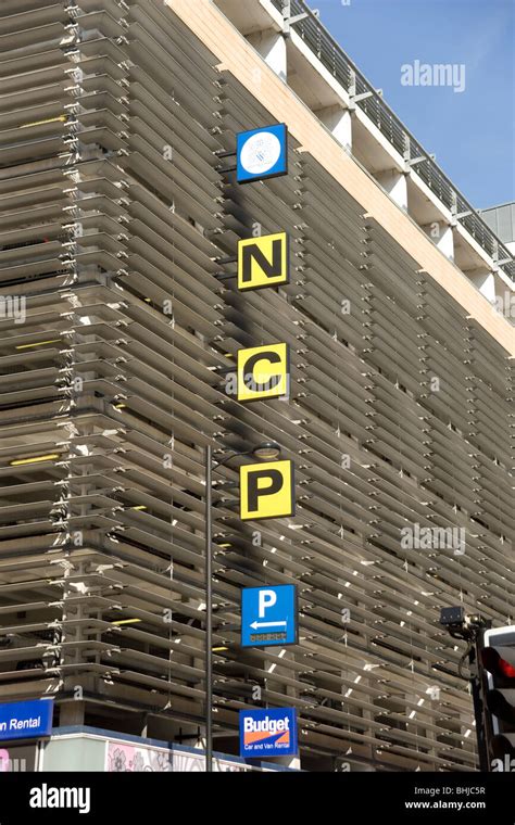 Ncp Multi Storey Car Park On Piccadilly In Manchester Stock Photo Alamy