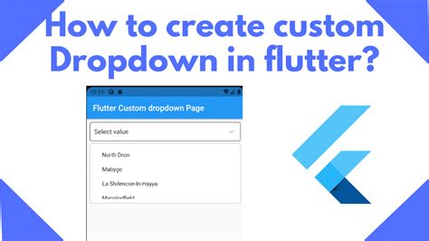 How To Create Custom Dropdown In Flutter
