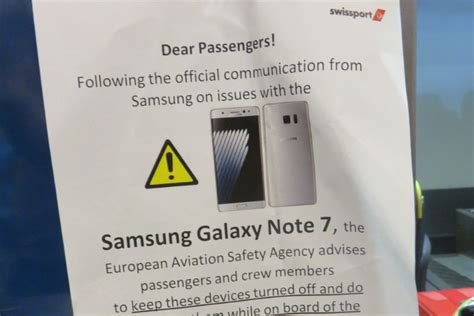 Ttg Travel Industry News Airline Ban On Samsung Galaxy Note 7 Phone