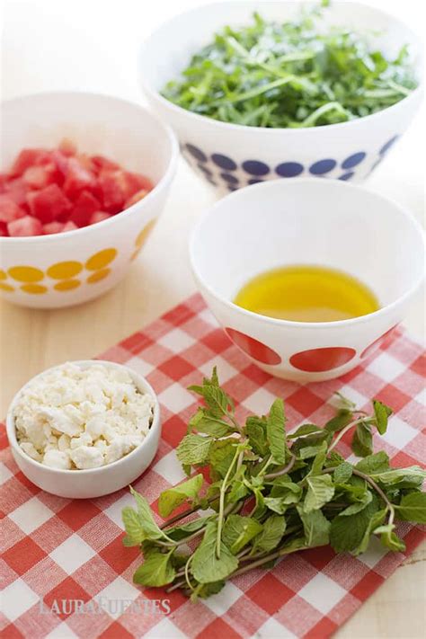Fresh Watermelon Feta Salad Recipe
