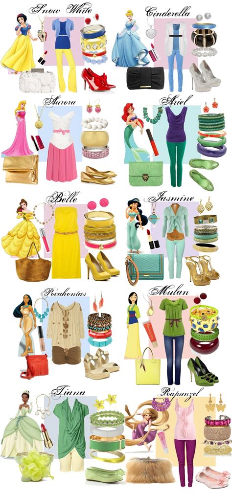 For The Casual Princess Look Disney Princess Outfits Disney Themed