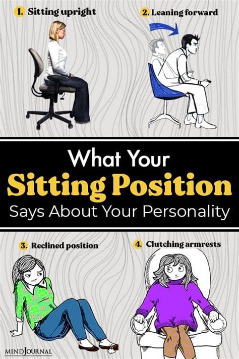 What Does Your Sitting Position Say About Your Personality Artofit