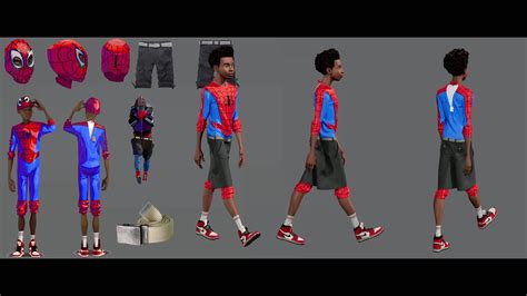 Spider Man Into The Spider Verse Animating Miles Of By Sony Pictures