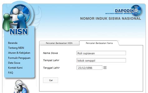 New Cara Mudah Mengetahui Nisn Nomor Induk Siswa Nasional Informasi