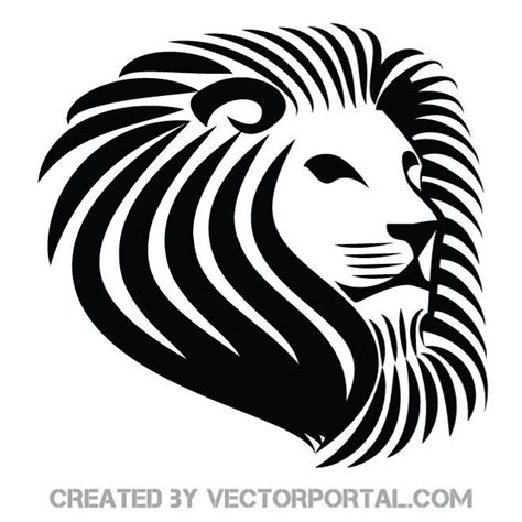 Lion Stencil Vector Art Lion Stencil Vector Art Free Art