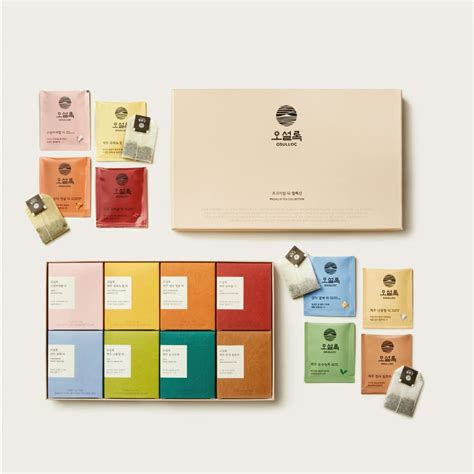 OSULLOC Premium Tea Collection Gift Set Premium Organic Pure Blended